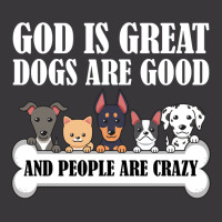 Dog Owners God Is Great Dogs Are Good And People Are Crazy Pullover Ho Ladies Curvy T-shirt | Artistshot