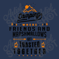 Camping Friends Marshmallov Men Denim Jacket | Artistshot