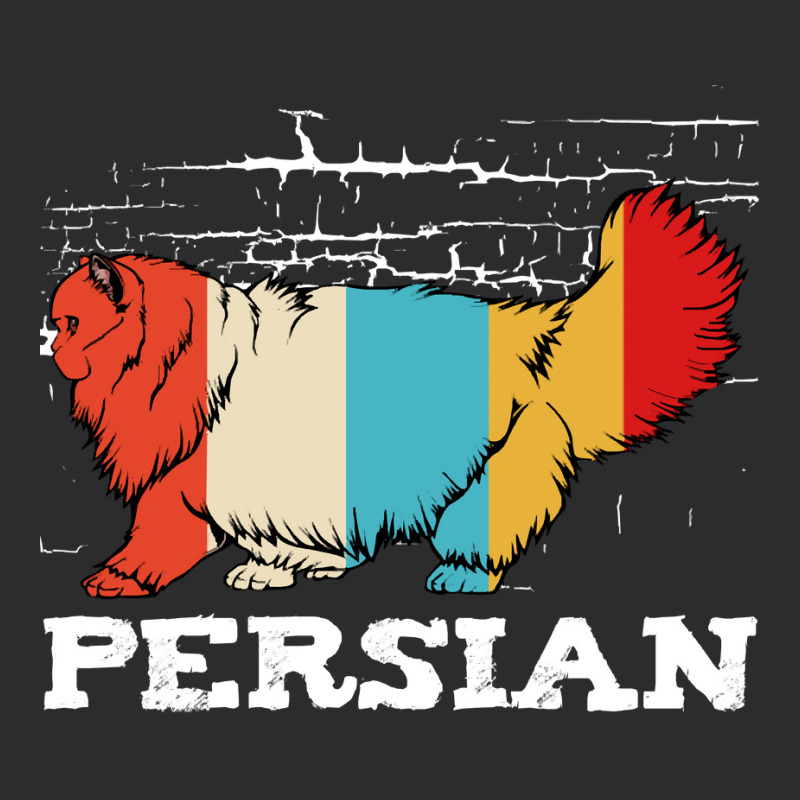 Cat T  Shirt Persian Cat   Retro Style Cat Vintage Kitty T  Shirt (1) Exclusive T-shirt | Artistshot