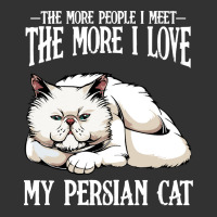 Cat T  Shirt Persian Cat   The More People I Meet   Cat Lover T  Shirt Baby Bodysuit | Artistshot