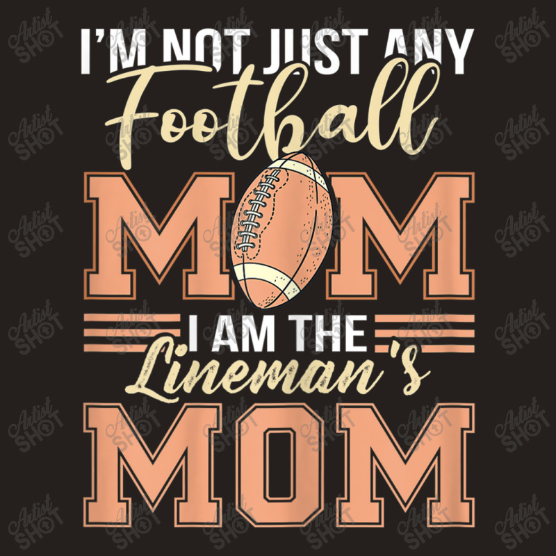 Womens Football Mama Player Mom Lineman's Mom Game Match Day Party Tank Top by Artist-Shannon | Artistshot