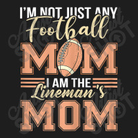 Womens Football Mama Player Mom Lineman's Mom Game Match Day Party Classic T-shirt | Artistshot