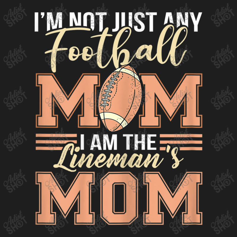 Womens Football Mama Player Mom Lineman's Mom Game Match Day Party Classic T-shirt by Artist-Shannon | Artistshot