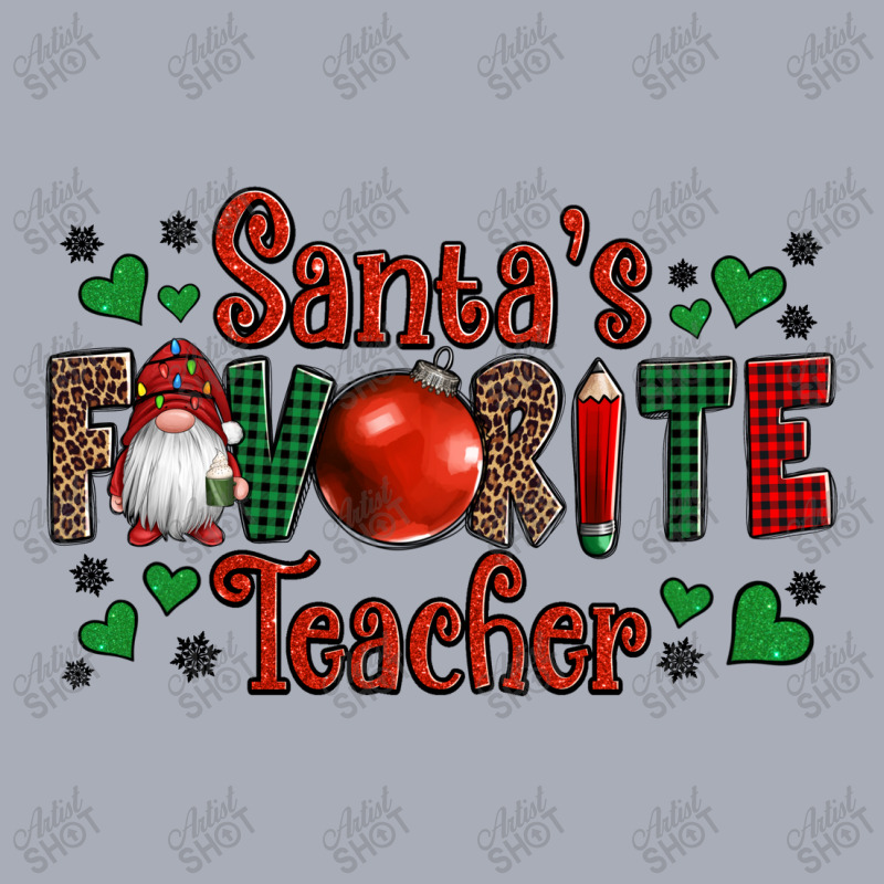 Santa's Favourite Teacher Christmas Gnome Tank Dress | Artistshot