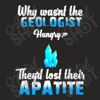 Why Wasn't The Geologist Hungry Ladies Fitted T-shirt | Artistshot