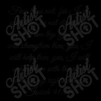 Isaiah 4110 Bible Verse Christian Graphic Music Legging | Artistshot