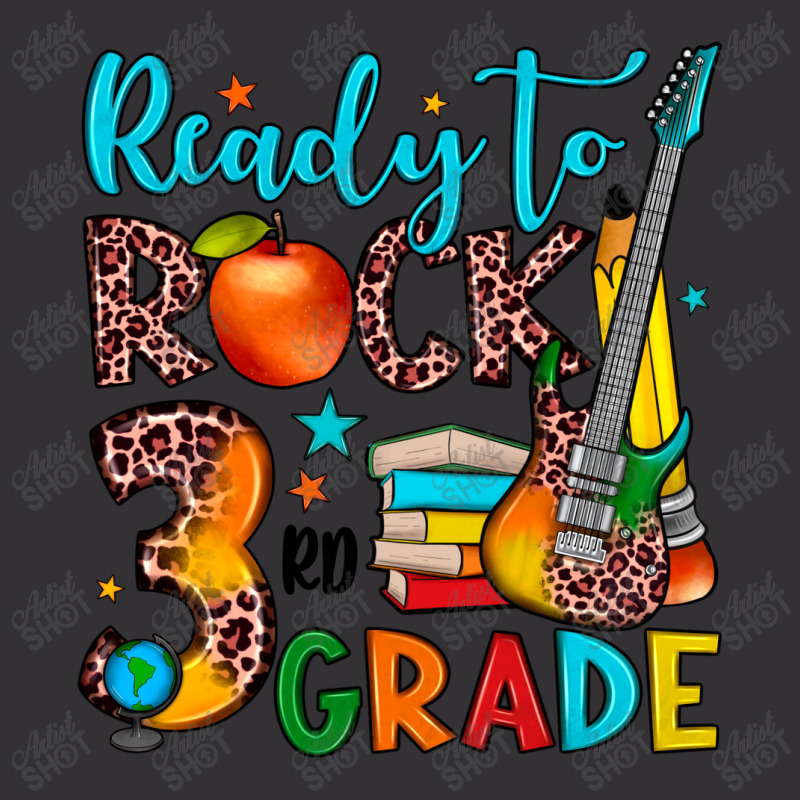 Ready To Rock 3rd Grade Vintage Short | Artistshot