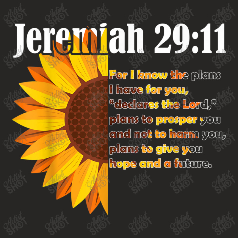 Jeremiah 2911 Bible Christian Christian Funny Women Ladies Fitted T-Shirt by Aria-Proctor | Artistshot