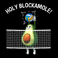 Funny Volleyball For Men Women Holy Guacamole Player Blocker T Shirt Women's V-neck T-shirt | Artistshot