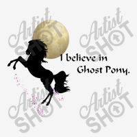 I Believe In Ghost Pony Adjustable Cap | Artistshot