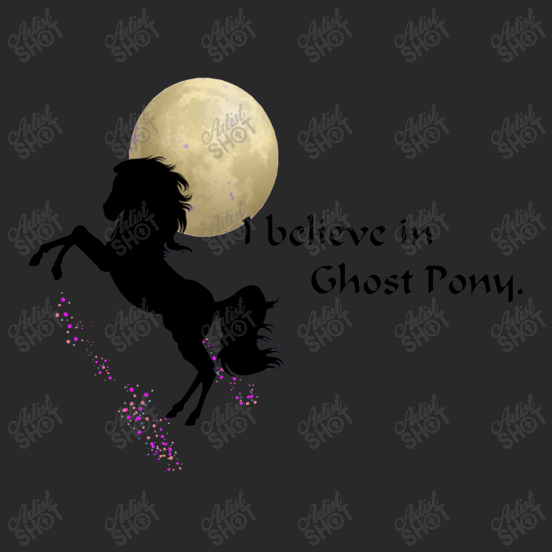 I Believe In Ghost Pony Printed Hat | Artistshot