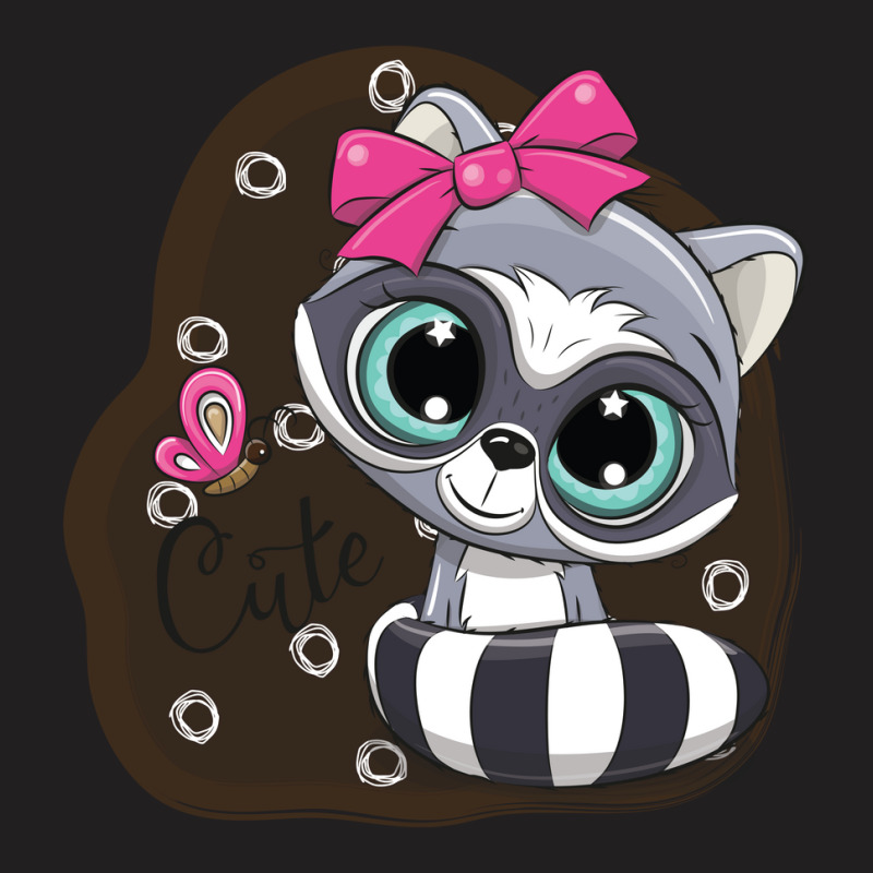 Cartoon-cat-cute-girl T-shirt | Artistshot