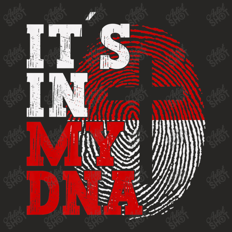 Jesus Christ It´s In My Dna Cross Fingerprind Chritstian Mens Funny Ladies Fitted T-Shirt by Aria-Proctor | Artistshot