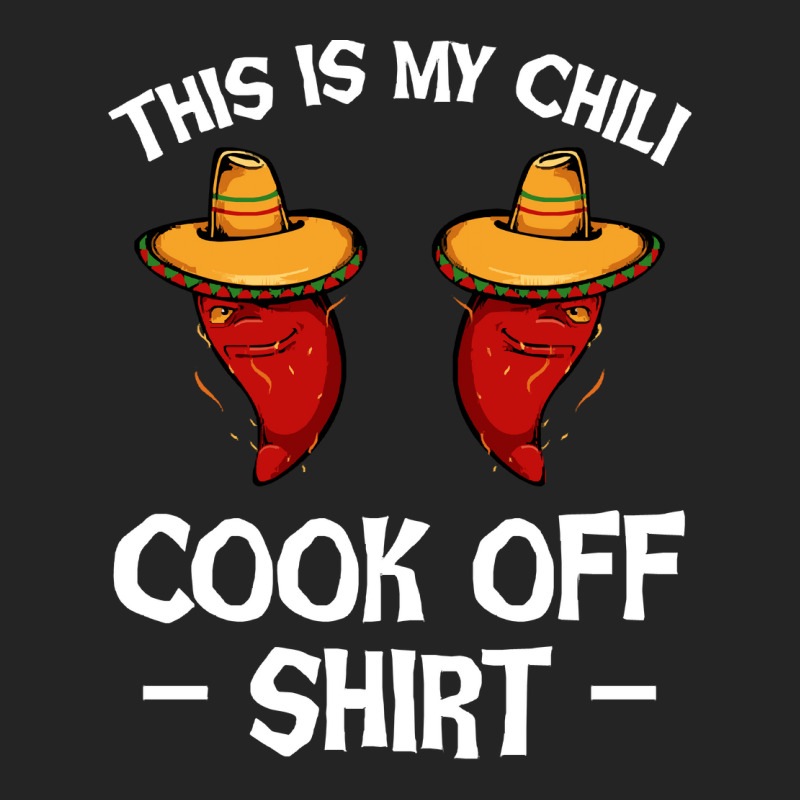 Chili T  Shirt This Is My Chili Cook Off Shirt   Mexican Chilis Pepper 3/4 Sleeve Shirt by macadamiatalkative | Artistshot