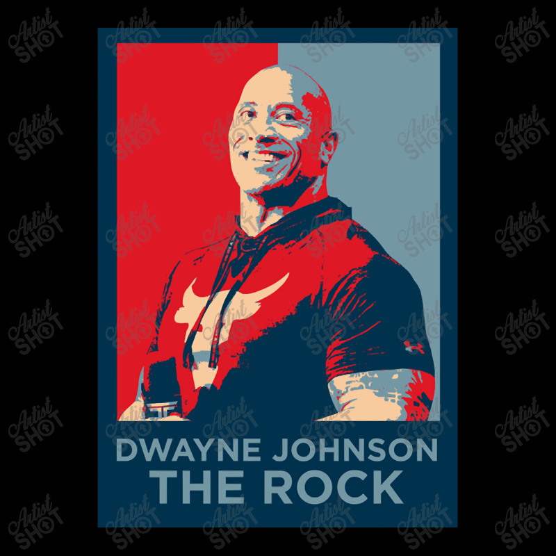 Dwayne Men Johnson Vintage Cropped Hoodie by Artists-Zoe | Artistshot