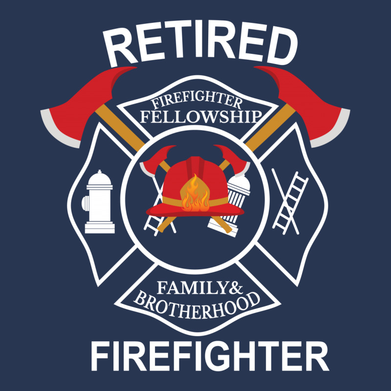 Firefighter Fellowship Retired Men Denim Jacket | Artistshot