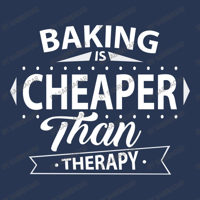 Baking Is Cheaper Than Therapy Men Denim Jacket | Artistshot