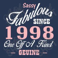 Sassy Fabulous Since 1998 Birthday Gift Men Denim Jacket | Artistshot