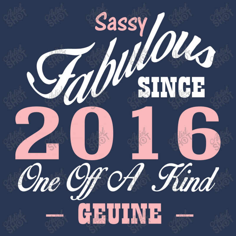 Sassy Fabulous Since 2016 Birthday Gift Men Denim Jacket | Artistshot
