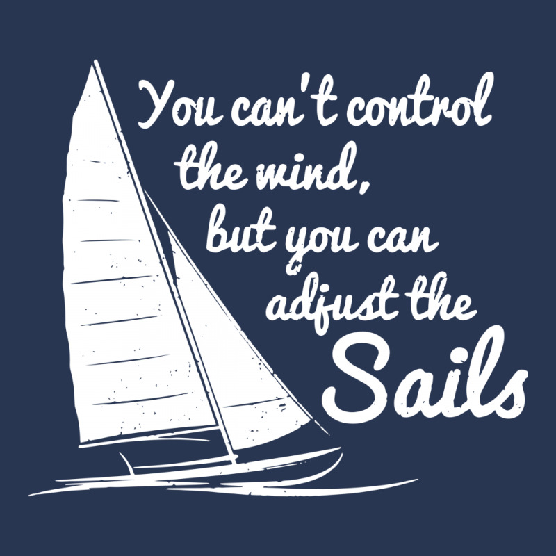 You Can't Control Wind But Adjust The Sails Men Denim Jacket | Artistshot