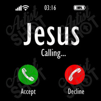 Jesus Is Calling - Christian T Funny Gift Women's V-neck T-shirt | Artistshot