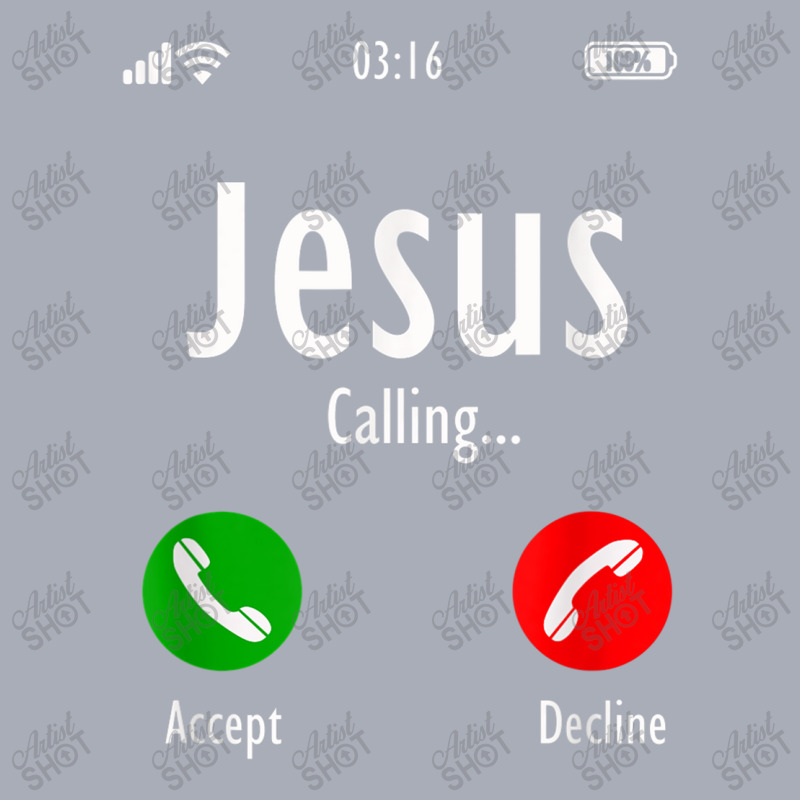 Jesus Is Calling - Christian T Funny Gift Tank Dress by Aria-Proctor | Artistshot