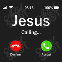 Jesus Is Calling Christian Funny Gifts Classic T-shirt | Artistshot