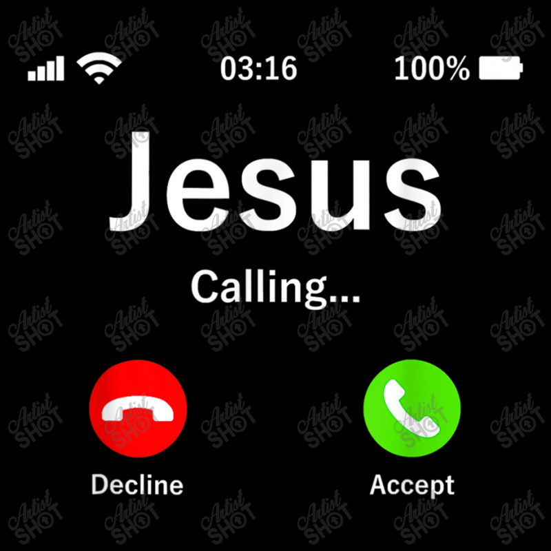 Jesus Is Calling Christian Funny Gifts Unisex Jogger by Aria-Proctor | Artistshot