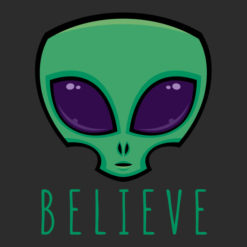 Believe Alien Head Exclusive T-shirt | Artistshot