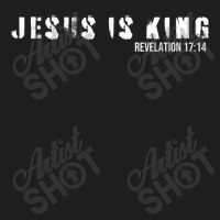 Jesus Is King Bible Verse Scripture Christian Animations Characters Classic T-shirt | Artistshot