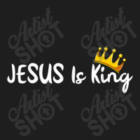 Jesus Is King Christian Religion Faith Women Men Graphic Art Character Classic T-shirt | Artistshot