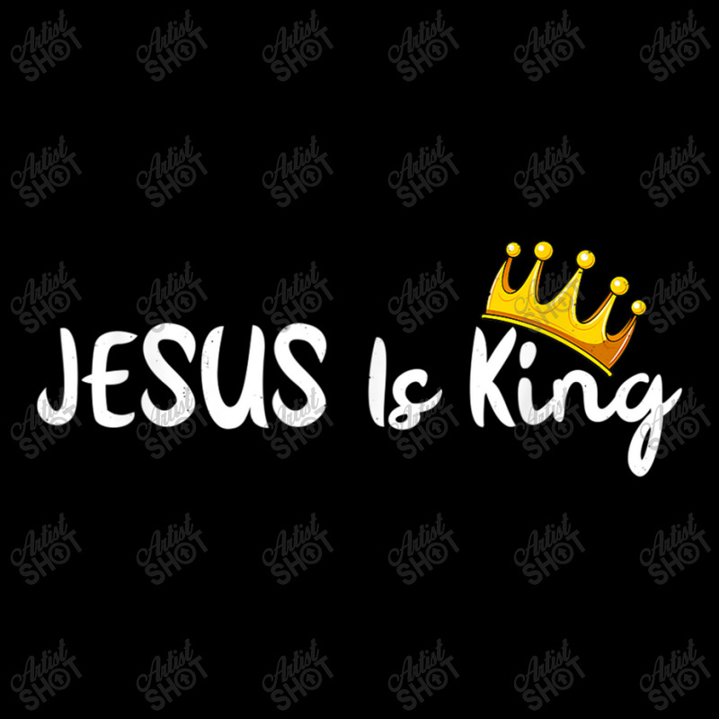 Jesus Is King Christian Religion Faith Women Men Graphic Art Character Unisex Jogger by Aria-Proctor | Artistshot