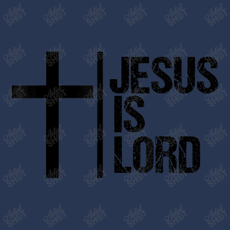 Jesus Is Lord Cross Faith Christian Bible God Holy Arts Characters Men Denim Jacket | Artistshot