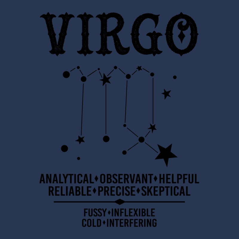 Virgo Zodiac Sign Men Denim Jacket | Artistshot