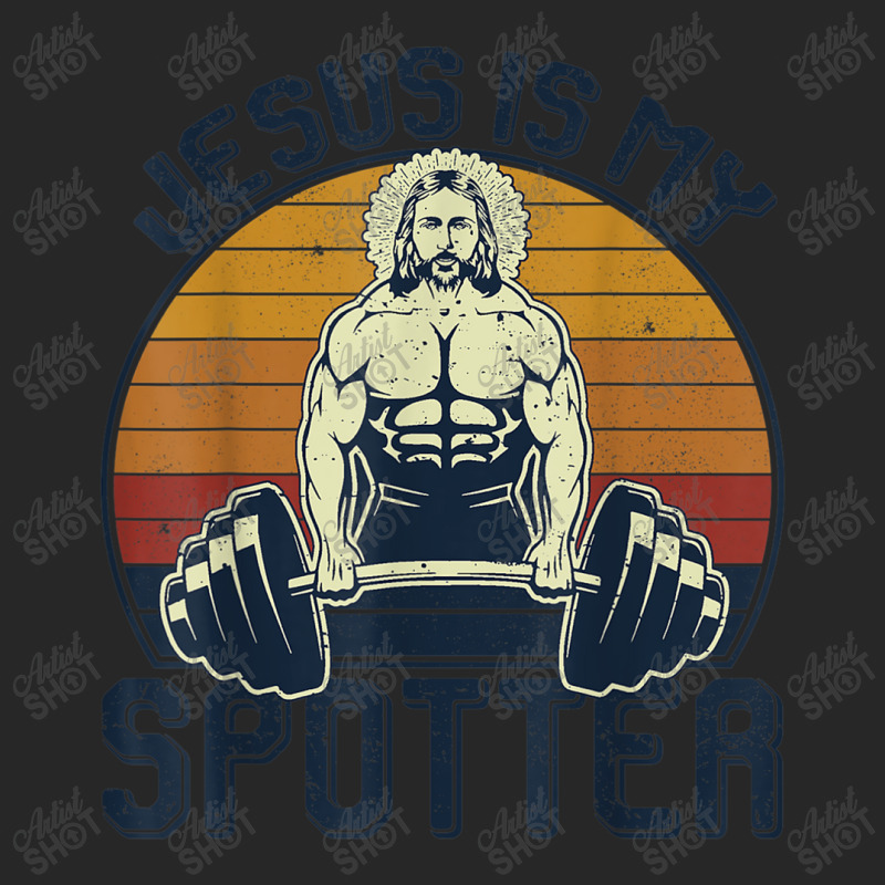 Jesus Is My Spotter Funny Christian Weightlifting Gym My Favorite Peop Women's Pajamas Set by Aria-Proctor | Artistshot