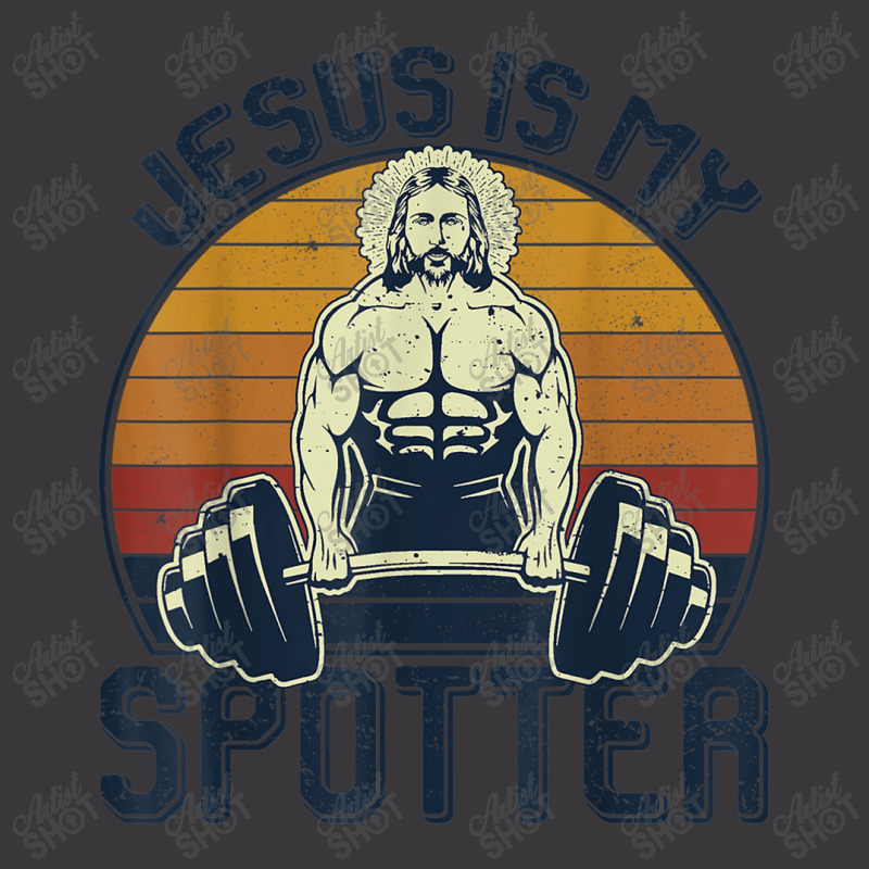 Jesus Is My Spotter Funny Christian Weightlifting Gym My Favorite Peop Ladies Curvy T-Shirt by Aria-Proctor | Artistshot