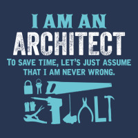 I Am An Architect... Ladies Denim Jacket | Artistshot