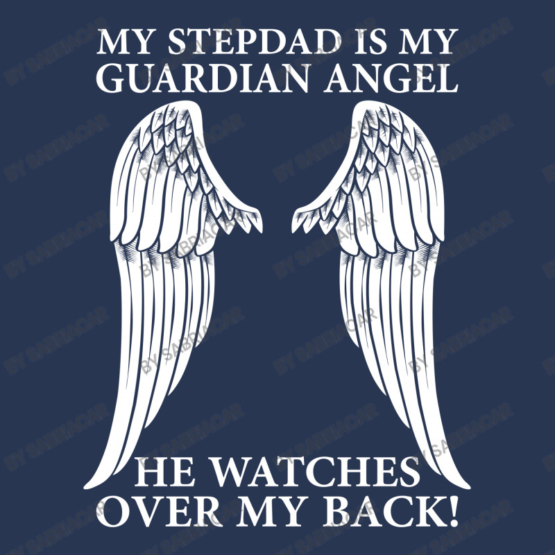 My Stepdad Is My Guardian Angel Ladies Denim Jacket | Artistshot