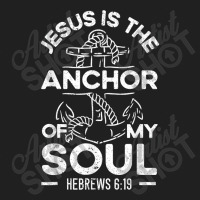 Jesus Is The Anchor Of My Soul Christian Religious God Vintage Retro Ladies Polo Shirt | Artistshot