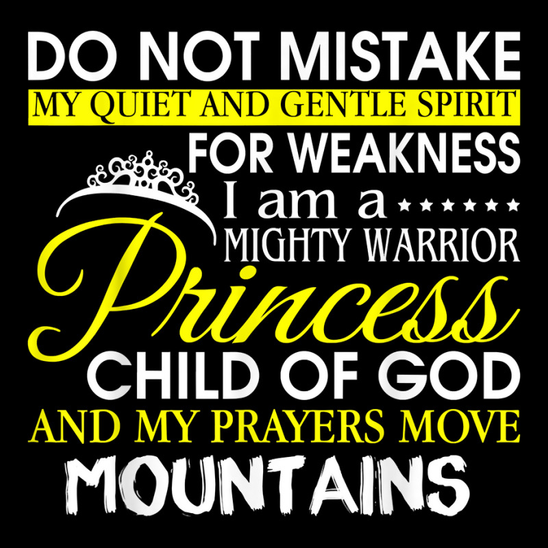 I Am A Mighty Warrior Princess Child Of God T Shirt Youth Sweatshirt | Artistshot