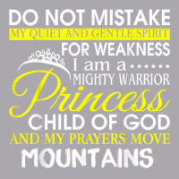 I Am A Mighty Warrior Princess Child Of God T Shirt Youth 3/4 Sleeve | Artistshot