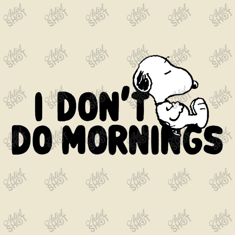 I Don't Do Mornings Cropped Hoodie by Owen | Artistshot