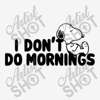 I Don't Do Mornings Scorecard Crop Tee | Artistshot