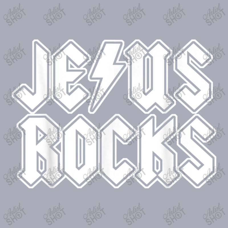 Jesus Rocks Funny Christian Rocker Funny Gift Tank Dress by Aria-Proctor | Artistshot