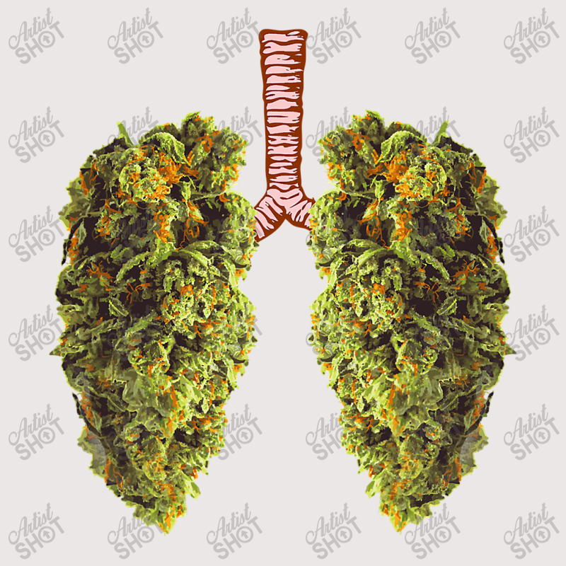 Funny Weed Lung Marijuana Bud Pocket T-shirt | Artistshot