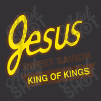 Jesus Sweet Savior King Of Kings Christian Faith Apparel Characters Ca Vintage Hoodie And Short Set | Artistshot