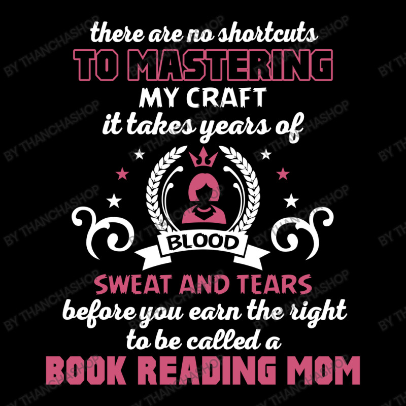 Book Reading Mom, No Shortcuts To Mastering My Craft Zipper Hoodie by thanchashop | Artistshot