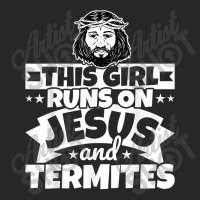 Girl Runs On Jesus And Termites T Shirt Women's Pajamas Set | Artistshot