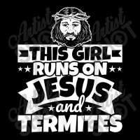 Girl Runs On Jesus And Termites T Shirt Maternity Scoop Neck T-shirt | Artistshot