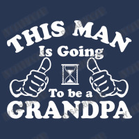 This Man Is Going To Be A Grandpa Men Denim Jacket | Artistshot